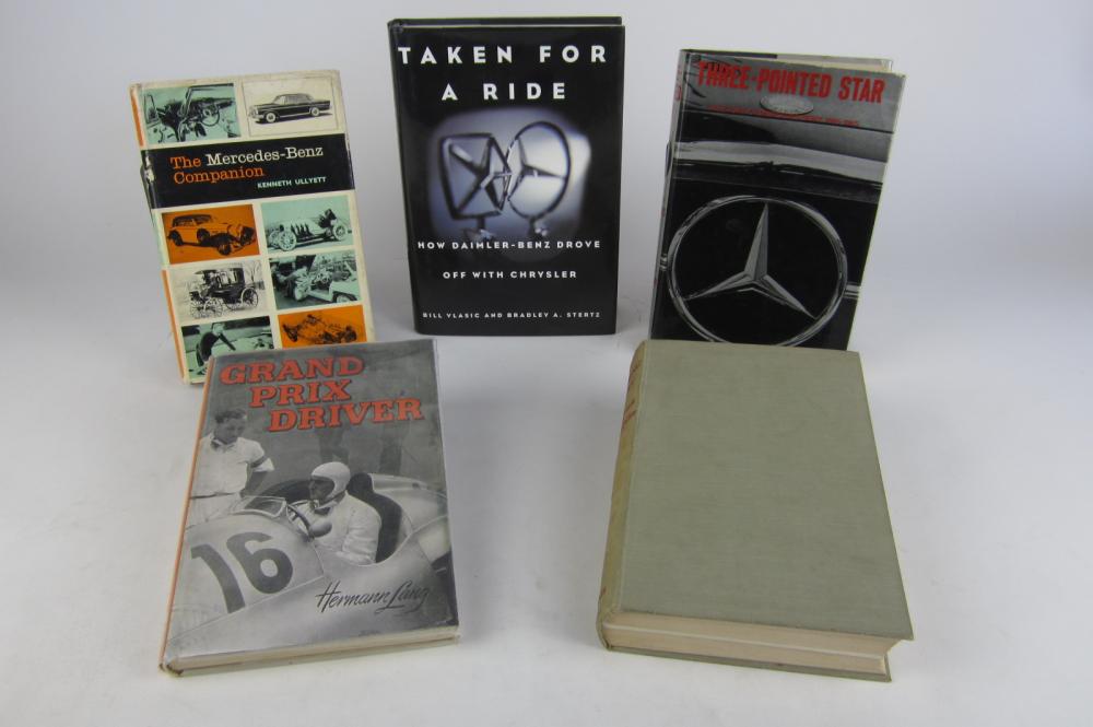 MERCEDES-BENZ: Collection of books on Motor Sport - Price Estimate: $80