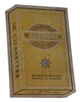 WILL'S: A original cardboard shop display of an oversized Wills's Gold Flake 'Honey Dew' cigarette pack, 29cm wide, 41cm high.
