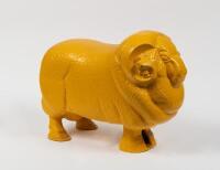 GOLDEN FLEECE: A Golden Fleece cast steel ram