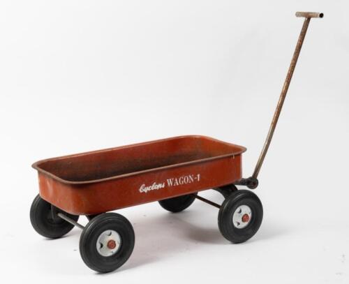 CYCLOPS: A early 1980s Cyclops metal 'Wagon 1' drag along wagon