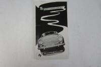 PORSCHE: Three 356 Porsche brochures - 7