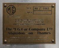 MG N TYPE MAGNETTE SUPERCHARGED SPECIAL - 22