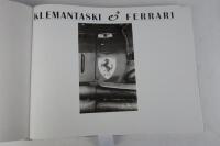 FERRARI: A large limited edition book titled 'Klemantaski & Ferrari' - 2