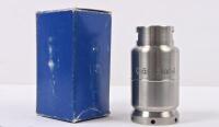 MOBIL: A steel 'Gas Mobil' gas bottle in the form of a desk piece