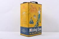 GOLDEN FLEECE: A Golden Fleece H.C. Sleigh&nbsp;two stroke mixture mixing can, complete with pourer and measuring tube - 3