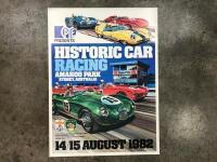 AUSTRALIAN MOTORING: A collection of posters mainly relating to classic cars and historic racing including a the 1958 AGP; Ferrari 250 GT SWB at Christie's in 1990 - 4