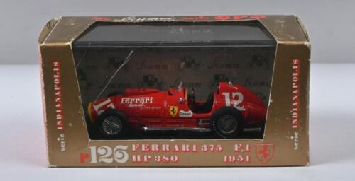 375: A brumm 1:43 scale Ferrari 375 F.1 HP 380 1951 (r126)