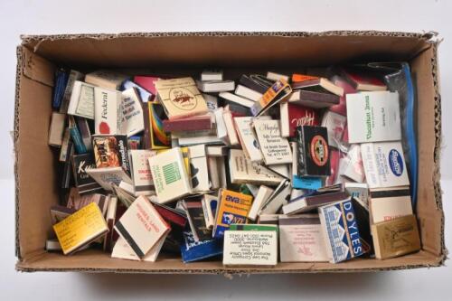 MATCHBOXES: A large group lot of matchboxes largely from local Victorian businesses aswell as interstate or international hotels & motels.&nbsp;