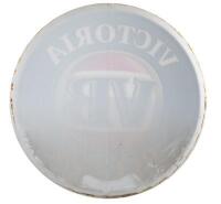 VB: A large original Victoria Bitter perspex light box lens, measures 147cm diameter. - 2