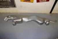 JAGUAR: A large fibreglass Jaguar showroom display of a leaping Jaguar (SRN)