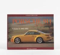 PORSCHE: 'PORSCHE 911 and derivatives - A COLLECTOR'S GUIDE' (Volume 2: 1981-1994) softcover book by Michael Cotton