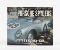 SPYDERS: 'PORSCHE SPYDERS - Type 550 1953-1956' softcover book by Karl Ludvigsen