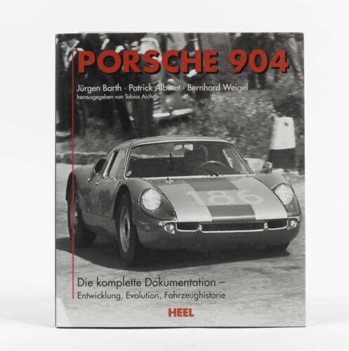 904: 'PORSCHE 904' hardcover book by Jurgen Barh, Patrick Albinet, Bernhard Weigel. German text