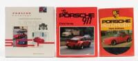 PORSCHE: Three&nbsp;hardcover books covering the Porsche marque. 'PORSCHE PAST & PRESENT' by Denis Jenkinson