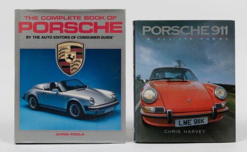 911: Two hardcover books related to the 911. 'PORSCHE 911 - IN ALL ITS FORMS' by Chris Harvey