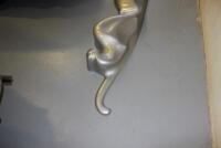 JAGUAR: A large fibreglass Jaguar showroom display of a leaping Jaguar (SRN) - 5