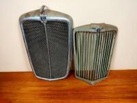 MORRIS/ SUNBEAM TALBOT: Two radiator grills