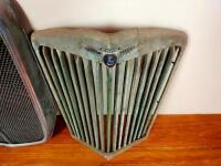 MORRIS/ SUNBEAM TALBOT: Two radiator grills - 9