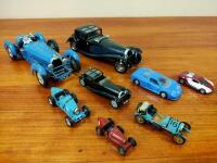BUGATTI: A collection of eight Bugatti scale models - 2