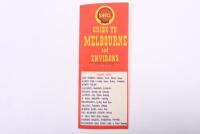 SHELL: A superb Shell 'Guide to Melbourne and Environs', specially produced for the 1956 Melbourne Olympics, printed by P.C Grosser Litho. Melb. - 2