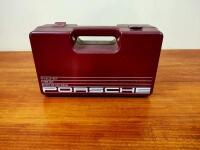 PORSCHE: A 1970s/1980s cased factory Porsche care set