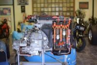 HONDA: A cutaway showroom display Honda Integra 4-cylinder engine