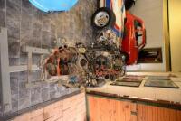 HONDA: A cutaway showroom display Honda Integra 4-cylinder engine - 4