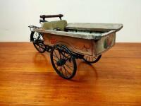 BIKE: A novelty three-wheeler food traders tricycle