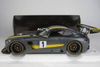 MERCEDES-BENZ: A 1:18 scale Mercedes-AMG GT3 Presentation Car by Autoart. - 2