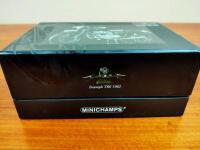 TRIUMPH: A Minichamps 1:12 scale model of a 1962 Triumph TR6 - 3