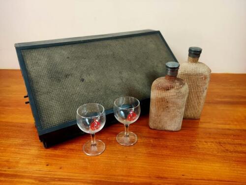 PICNIC: An Edwardian picnic set in the form of a footrest