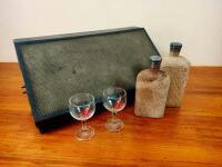 PICNIC: An Edwardian picnic set in the form of a footrest