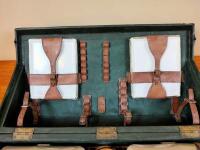 PICNIC: An Edwardian picnic set in the form of a footrest - 6