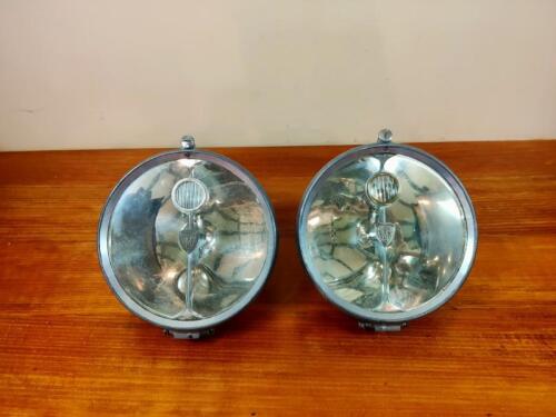 LAMPS: A pair of high quality 1920s/30s Marchal headlamps used on Rolls-Royce, Bentley, Delage, Hispano Suiza,Voisin, Isotta Fraschinii and Bentley