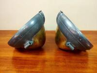 LAMPS: A pair of high quality 1920s/30s Marchal headlamps used on Rolls-Royce, Bentley, Delage, Hispano Suiza,Voisin, Isotta Fraschinii and Bentley - 5