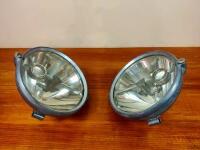 LAMPS: A pair of high quality 1920s/30s Marchal headlamps used on Rolls-Royce, Bentley, Delage, Hispano Suiza,Voisin, Isotta Fraschinii and Bentley - 8