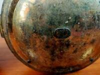 LAMPS: A pair of large acetylene lamps by 'M&B' - 8