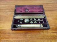 TOOL: A rare cased Sikes hydrometer for measuring density of liquid - 3