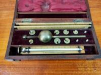 TOOL: A rare cased Sikes hydrometer for measuring density of liquid - 4