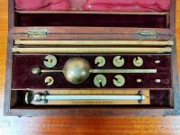 TOOL: A rare cased Sikes hydrometer for measuring density of liquid - 5