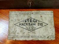 MILITARY: A military portable Etrco hacksaw kit - 10