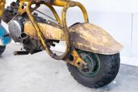 Honda QA50 Minibike (yellow) - [Location: Melbourne] - 2