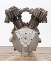 J.A.P: A side valve J.A.P V-Twin motorcycle engine, numbered '40443' [Location: Melbourne] - 2