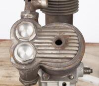 J.A.P: A side valve J.A.P V-Twin motorcycle engine, numbered '40443' [Location: Melbourne] - 4