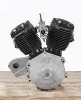 J.A.P: A side valve J.A.P V-Twin motorcycle engine, with Lucas KNV magneto [Location: Melbourne]