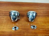 LAMPS: A pair of chrome &lsquo;Lucas King of the Road&rsquo; side lamps - 5