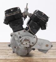 J.A.P: A side valve J.A.P V-Twin motorcycle engine, with Lucas KNV magneto [Location: Melbourne] - 3