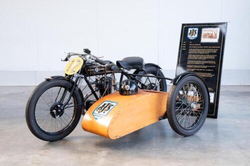 1927 AJS 350cc HR7 Factory Competition “Jowett Special" AUSTRALIAN RECORD BRAKER [Location: Melbourne]