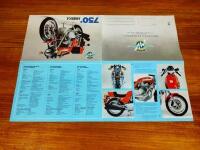 MV AGUSTA: Two brochures for the MV Agusta 750s America - 3