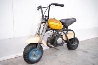 Honda QA50 Minibike (Yellow & Cream) - [Location: Melbourne] - 2
